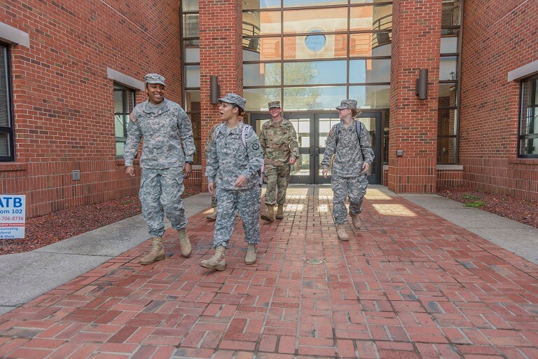 ECTC ROTC students